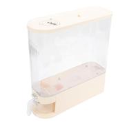 Stylebest Dispenser per Riso Dal Design Sottile per L'organizzazione della Materiale Durevole in PP Ideale per Riporre la Dispensa 38,6x36,5x12 Cm