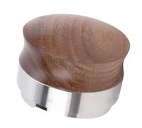 Stylebest Distributore di caffè Livellatore Regolabile in Acciaio Inossidabile per Macchine da caffè a Testa Singola 58 Mm Legno di Noce 1 unità