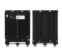 Stylebest Duplexer UHF da 25 W a 6 cavità Dal Design Compatto per Apparecchiature di Comunicazione Wireless in comunità e Centri commerciali. Materiale in Ferro
