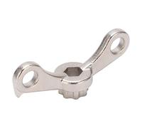 Stylebest Estrattore per Gruppo Pedivella per Bicicletta Strumento Durevole per la Regolazione della Pedivella per Bicicletta per Piastra di Pressione Integrata Coperchio Cromato 1 unità
