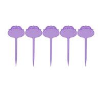 Stylebest Etichette per Piante 50 Pezzi Etichette da Giardinaggio Durevoli Impermeabili per Fiori da Vivaio in Plastica 16x6,8 Cm (Viola)