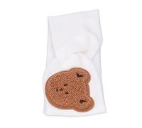 Stylebest Fasce per Capelli per Bambini Simpatico Orsetto Cartone Animato in Morbido Cotone Elastico da Indossare Ogni Giorno e per Feste, Adatto per età 0-8 Anni (Bianca)