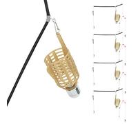 Stylebest Gabbia per Esche da Pesca Trappola per Esche Leggere Portatile per la Pesca Alla Carpa, ABS e Ferro, 4 Pezzi 20g, 30g, 40g, 50g (40 4 pezzi)