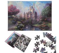 Stylebest Giocattolo Educativo del Puzzle da 1000 Pezzi per il Divertimento della Famiglia, Gioco di Assemblaggio, 75 X 50 Cm, Regalo di Carta (castello da sogno)