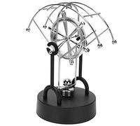 Stylebest Giocattolo Magnetico a Movimento Perpetuo a Forma di Ventaglio per gli Appassionati di Scienza, Espositore Decorativo Oscillante da Scrivania, Artigianato Moderno in ABS e Lega di Zinco,