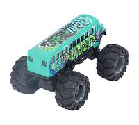 Stylebest Giocattolo Modello Scuolabus in Scala 1:43 con Ruote Grandi per Bambini, Materiale in Lega con Azione Pull Back, Perfetto per il Gioco e la Raccolta (Verde)