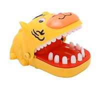 Stylebest Gioco Che Si Morde Le per Bambini Simpatico Cartone Animato Tigre Design Giocattolo con Denti Push per Divertimento in Famiglia (Tigre Gialla)