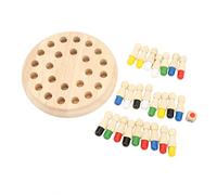Stylebest Gioco di Scacchi Memory Match Stick in Legno per Bambini, Divertente Gioco Educativo a Blocchi per Oltre 3 Anni, Legno di Betulla Sicuro, 24 Pezzi