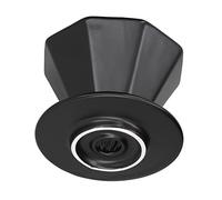 Stylebest Gocciolatore per caffè Elegante in Ceramica Comodo da Versare per la Casa e il Viaggio 1-2 Persone (Tazza filtrante in ceramica ottagonale (nera) per)