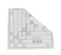 Stylebest Griglie Quilt Ruler Utensile da Taglio Professionale Acrilico Durevole per Progetti di Cucito Fai da Te Dimensioni 5,43 "x5,43" 1 unità