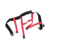 Stylebest Imbracatura da Allenamento per Snowboard per Bambini, Guinzaglio da Sci con Controllo della velocità Regolabile, Materiale in Nylon Rosso per lo Sci per Bambini, 1 unità
