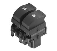 Stylebest Interruttore Alzacristallo Elettrico Doppio Pulsante di Controllo per II 2 Nero Leggero e Resistente 2 Interruttori per Veicoli con Guida a Destra