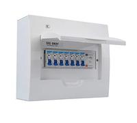 Stylebest Interruttore Automatico Compatto 6 Vie Protezione Contro le Perdite RCD Ad Alta Sicurezza per la Casa 63A 30mA ABS 1 unità