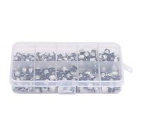 Stylebest Kit Condensatori Elettrolitici SMD da 200 Pezzi Condensatori Assortiti con 10 Valori per Elettronica da 10 V a 50 V da 1 UF a 470 UF