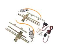 Stylebest Kit di Conversione per Alzacristalli Elettrici per Maggiore Comfort e Sicurezza, Aggiorna le Tue Finestre Manuali per Street Hot Rat, ABS + Materiale Metallico, 2 unità