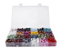 Stylebest Kit di Perline di Ceralacca da 24 Colori con Cucchiaio da Sciogliere e Timbro per Artigianato Fai-da-te e Decorazione di Buste