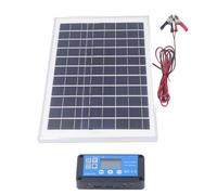 Stylebest Kit Pannello Solare da 50 W Energia Efficiente con Controller MPPT per da Campeggio All'aperto 42 X 27 X 1,5 Cm