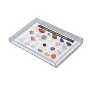 Stylebest Kit Raccolta Rocce Minerali con Teca Espositiva (Insieme 2) | , kit di scienze educative, migliora le abilità pratiche, adatto ai bambini, identificazione della roccia
