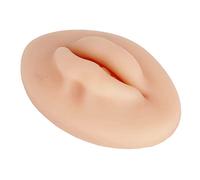 Stylebest Labbra in Silicone 3D Labbra Finte Morbide e Realistiche per Esercitarsi nel Tatuaggio Nei Corsi di Microblading - Materiale in Silicone Premium Dimensioni 7,5x5x2,3 Cm (Pelle scura)