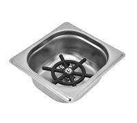 Stylebest Lavabicchieri Lavabicchieri Automatici in Acciaio Inossidabile per Bar Pub Caffetteria Ristorante, Strumento di Pulizia Efficiente (Argento)