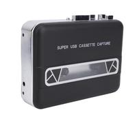 Stylebest Lettore di Cassette con Convertitore USB | Altoparlante integrato, jack da 3,5 mm, design portatile, compatibile con laptop, PC