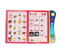 Stylebest Libro Sonoro Interattivo in Inglese e Arabo con Penna Smart Logic per il Gioco Educativo dei Bambini, Realizzato con Materiali ABS Sicuri