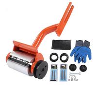 Stylebest Log Peeler, Debarker Multifunctional Wood Debarking Strumento, Attaccamento della Motosega con 6 Lame Allungate, Guanti Lavoro Inclusi, per la Rimozione del Moncone Dell'albero