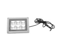 Stylebest Luce Nera a LED da 405 NM, Luce di Inondazione, 6 Perline per Lampada per la Polimerizzazione della Fase di Festa