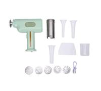 Stylebest Macchina per Pasta Elettrica, Automatica Portatile con 5 Stampi per Pasta per la Domestica