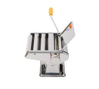 Stylebest Macchina per Pressare le Tagliatelle in Acciaio Inossidabile per Pasta Manuale per Uso Domestico Spessore Dell'impasto Regolabile