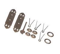 Stylebest Maniglia per Porta in Ottone Antico Modello Squisito Barra Dritta per Armadio Guardaroba 2 unità 5,9"