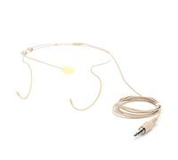 Stylebest Microfono con gancio per l'orecchio da 3,5 mm, resistente al sudore e alla polvere, suono chiaro per spettacoli sul palco, beige, 1 pezzo