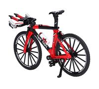 Stylebest Mini Modello in Lega di Mountain Bike con, Design Divertente e Realistico, Perfetto per la Decorazione della Scrivania e il Gioco dei Bambini, per Tutte le età (Rossa)