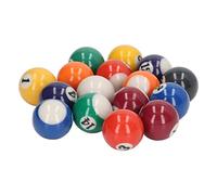 Stylebest Mini Palline da Biliardo da 16 Pezzi Set in Resina Ecologica per Sala Giochi per Bambini Palline Leggere e Resistenti Ai Graffi da 32 Mm