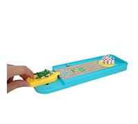 Stylebest Mini Set di Giocattoli da Bowling per Bambini Divertente Gioco Educativo Interattivo in Colori Vivaci Adatto dai 6 Anni in su - 1 Tavolo da Gioco 10 Birilli da Bowling 2 Palline d'Acciaio