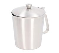 Stylebest Misurino in Acciaio Inossidabile 304 con Coperchio Schiuma di Accurata e Art, Perfetto per la Casa e i Baristi