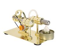 Stylebest Modello di Motore Stirling Giocattolo di Scienze Educative Facile da Montare per Bambini Aula di Fisica Acciaio Inossidabile 1 unità