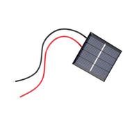 Stylebest Modulo Caricabatterie Compatto Mini Pannello Solare Policristallino da 2 Pezzi per Progetti Solari Fai-da-te Risparmio Energetico