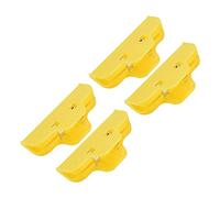 Stylebest Morsetto di Fissaggio Universale Clip in Plastica per Tablet Cellulare e Strumenti di Riparazione Computer Giallo Set 4 Pezzi
