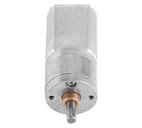 Stylebest Motoriduttore CC a Coppia Elevata 15~200 Giri/min con Ingranaggi Interamente in Metallo per Robotica Ed Elettrodomestici, Diametro Esterno 20 Mm, 1 unità (12 V 200 giri/min)