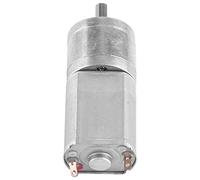 Stylebest Motoriduttore CC a Coppia Elevata 15~200 Giri/min con Ingranaggi Interamente in Metallo per Robotica Ed Elettrodomestici, Diametro Esterno 20 Mm, 1 unità (12 V 15 giri/min)