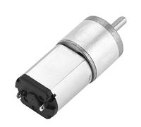 Stylebest Motoriduttore DC Ad Alta Precisione 6V/12V per Auto Intelligenti e Serrature Elettroniche Motoriduttore in Metallo Durevole (SHV 80 giri/min)