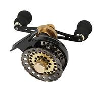 Stylebest Mulinello da Pesca a Mano Destra 2.6:1 Ruota da Pesca Sul Ghiaccio Trainabile Interamente in Metallo con Impugnatura in EVA per la su Zattera e Ponte