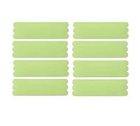 Stylebest Nastro Luminoso per Scale, Striscia di Sicurezza Antiscivolo Che Si Illumina Al Buio per Bagno, Piscina, 20 X 2 Cm, 6 Pezzi (Bagliore verde)