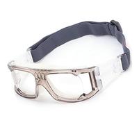 Stylebest Occhiali Sportivi Resistenti Ai Raggi UV, vestibilità Comoda con Nasello Morbido per Calcio, Basket, Tennis, 1 Pezzo (Grigio)