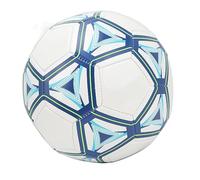 Stylebest Pallone da Calcio Misura 5 Blu Bianco in PVC Forte e Resistente, Perfetto per gli Atleti Adulti