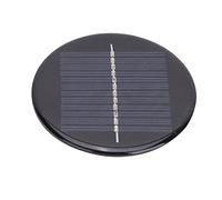 Stylebest Pannello Solare da 6 V, Cella Rotonda Efficiente Policristallina per Uso esterno. 4 Pezzi Portatili, Diametro 80 Mm