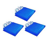 Stylebest Parete Laterale della Tenda da Sole, Pannelli Laterali della Tettoia Istantanea 3x2m in Tessuto Oxford con 3 Pannelli, per la Protezione del Patio del Giardino della Spiaggia del (blu)