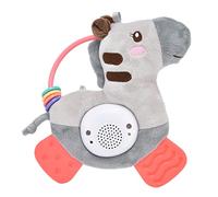 Stylebest Peluche Massaggiagengive Cavallo Lavabile con Suoni e Luci per Calmare il Bambino 0-3 Anni (Grigio)