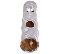 Stylebest Peluche Tunnel per Gatti Morbido e Resistente per Gatti, Conigli e Cuccioli, Pieghevole 44,9x9,1 Pollici Design Salvaspazio